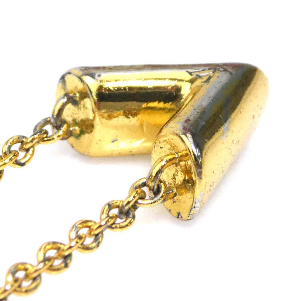 LOUIS VUITTON Gold Necklace - Picture 4 of 10